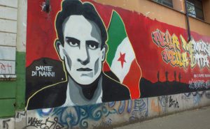 Murales dedicato a Dante di Nanni. Gabrio. 